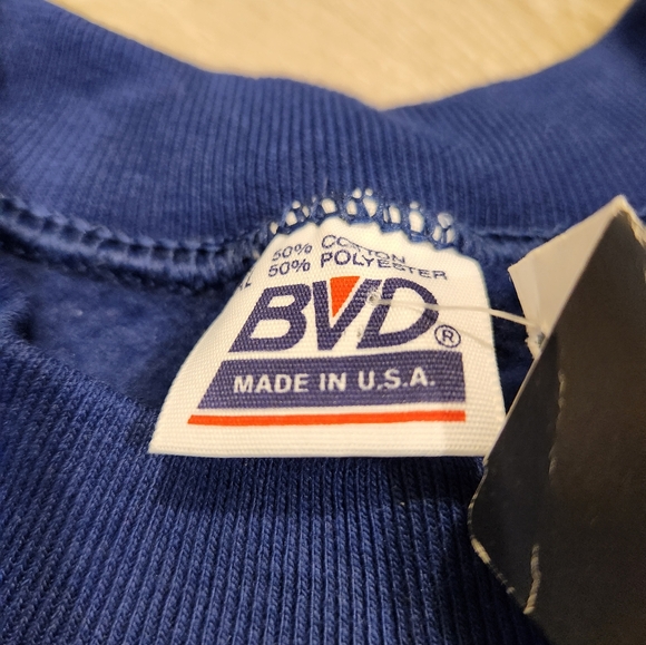Vintage BVD Crewneck Sweatshirt Mens Size XXL New w/ Tags Made in USA - Picture 5 of 6